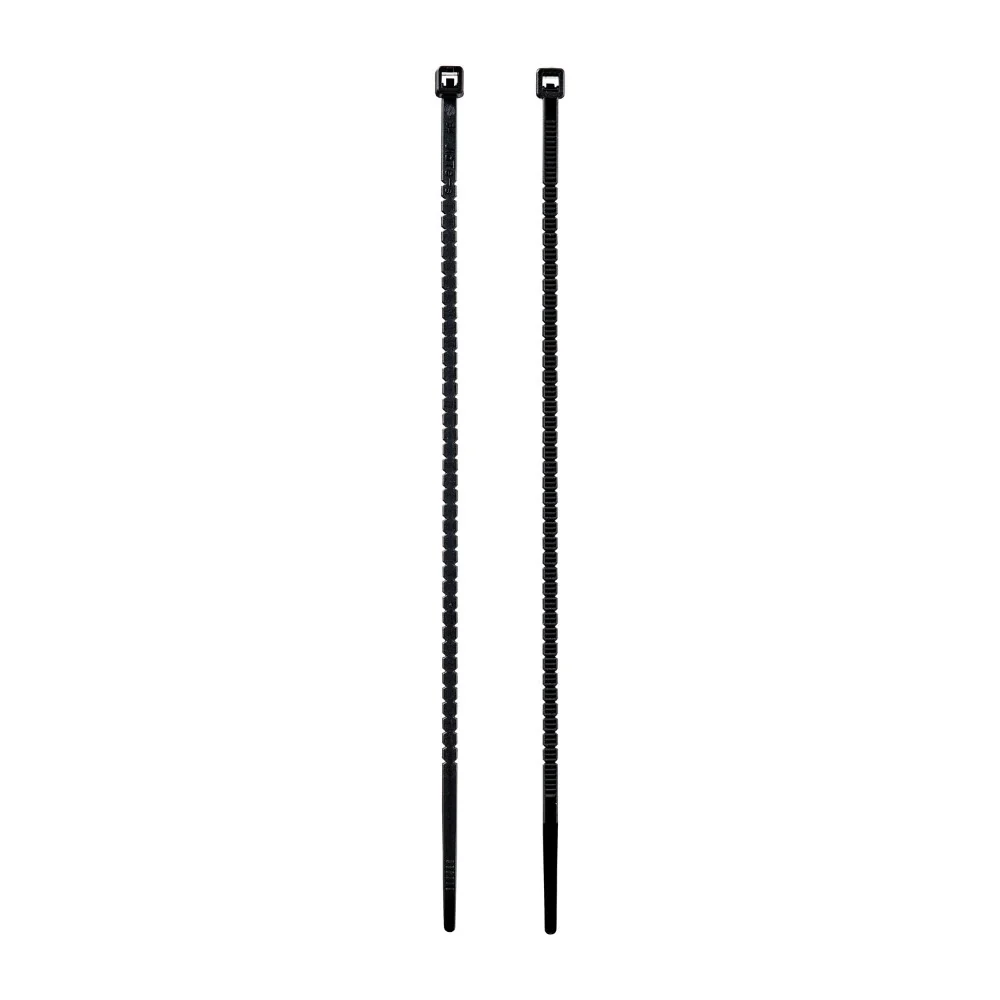 ELPA 手で切れる結束バンド 150mm 耐候性ブラック KBK-150050(BK) 50本入 - Image 2
