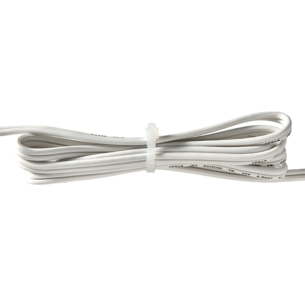 ELPA 手で切れる結束バンド 200mm KBK-200050(WH) 50本入 - Image 3