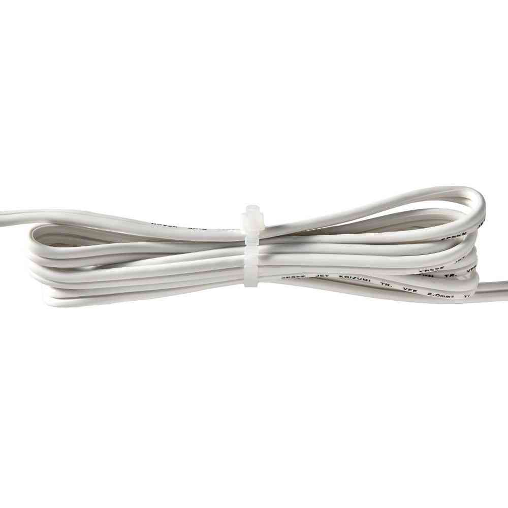 ELPA 手で切れる結束バンド 200mm KBK-200050(WH) 50本入 - Image 6