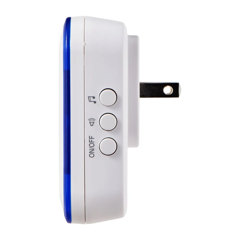 ELPA 電池がいらない かんたんチャイム 防雨ボタン セット WC-S8090AC 1個 - Image 3