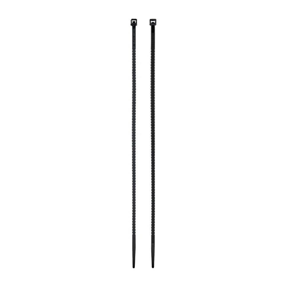 ELPA 手で切れる結束バンド 300mm 耐候性ブラック KBK-300020（BK） 20本入 - Image 2