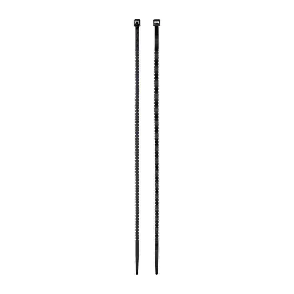 ELPA 手で切れる結束バンド 300mm 耐候性ブラック KBK-300020（BK） 20本入 - Image 5