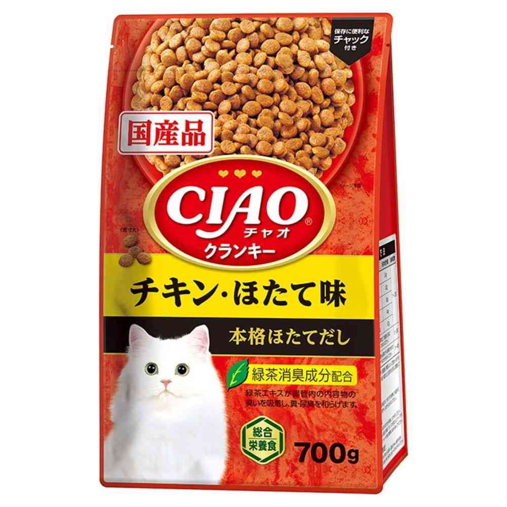いなばペットフード CIAOクランキー チキン・ほたて味 700g