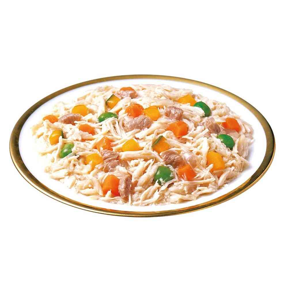 いなばペットフード ささみと緑黄色野菜 豚肉入り 60g×3袋 - Image 3