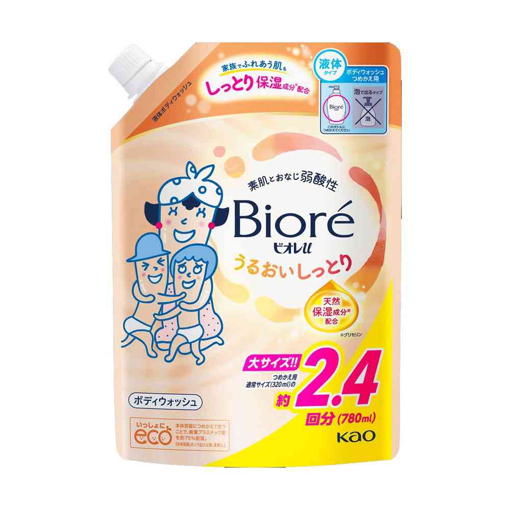 花王 ビオレu うるおいしっとり 詰め替え用 780ml