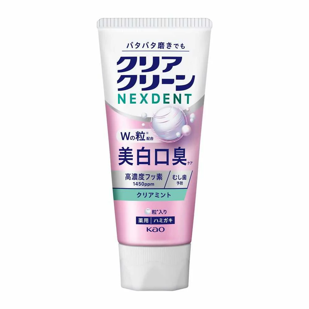 【医薬部外品】花王 クリアクリーン NEXDENT 美白口臭ケア クリアミント 110g