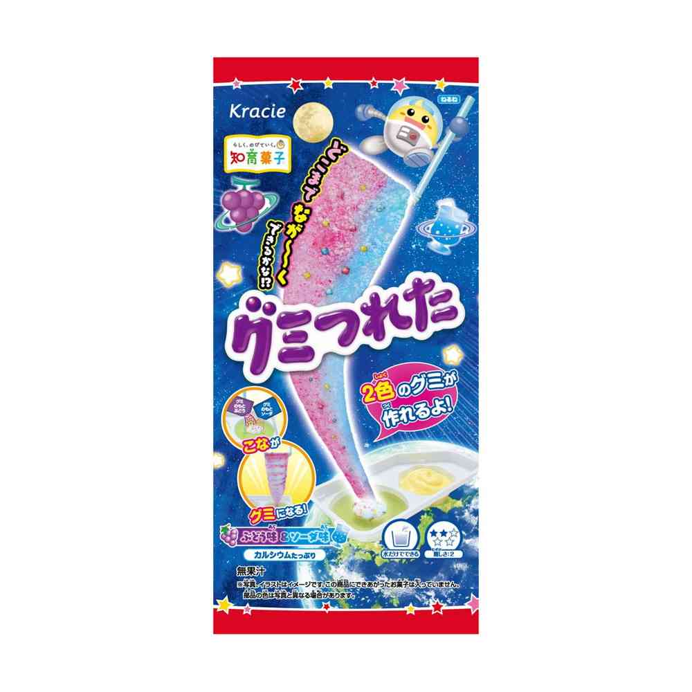 ◆クラシエ グミつれた ぶどう＆ソーダ 19g