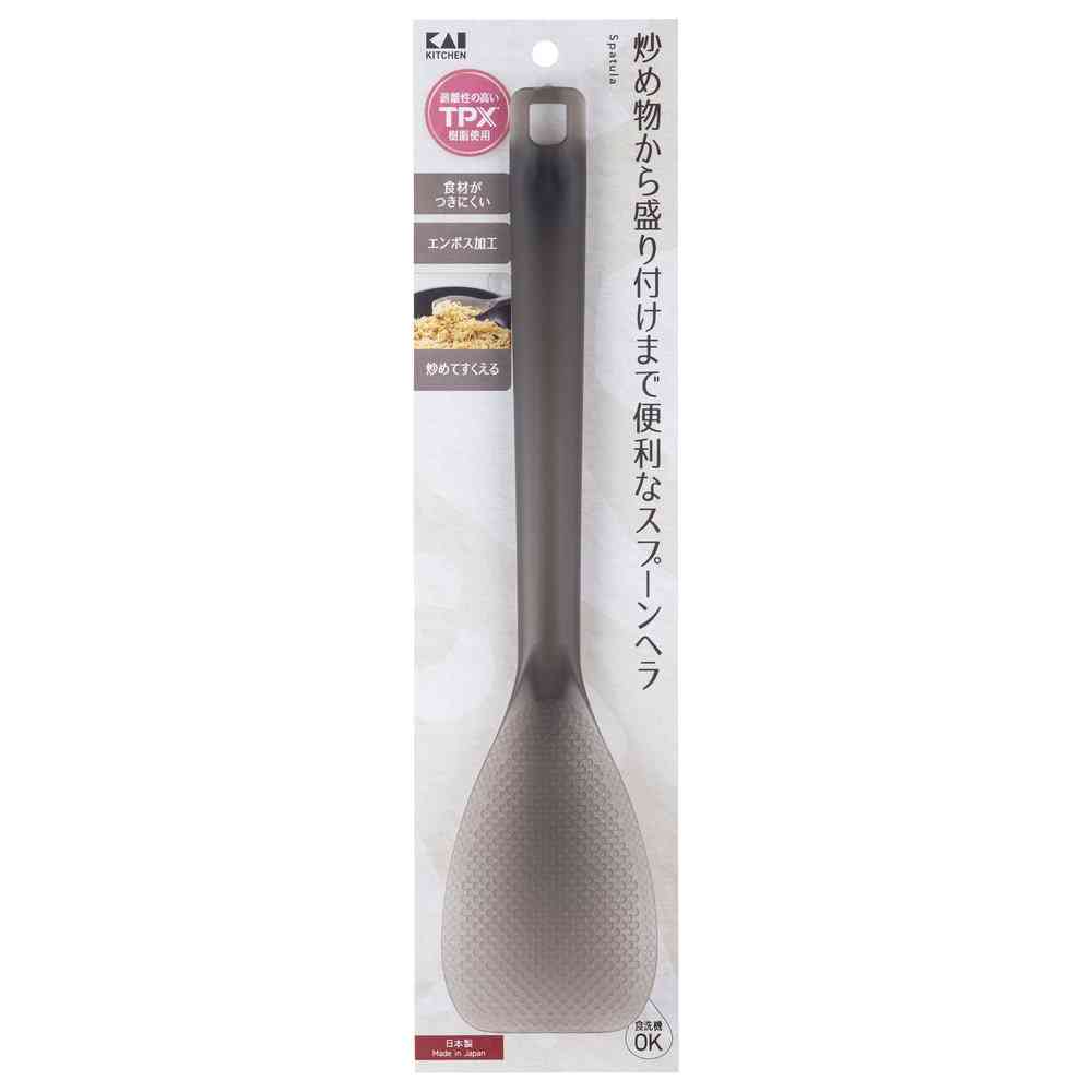 貝印 KAI KITCHEN 炒めるスプーンヘラ DH8097 - Image 2