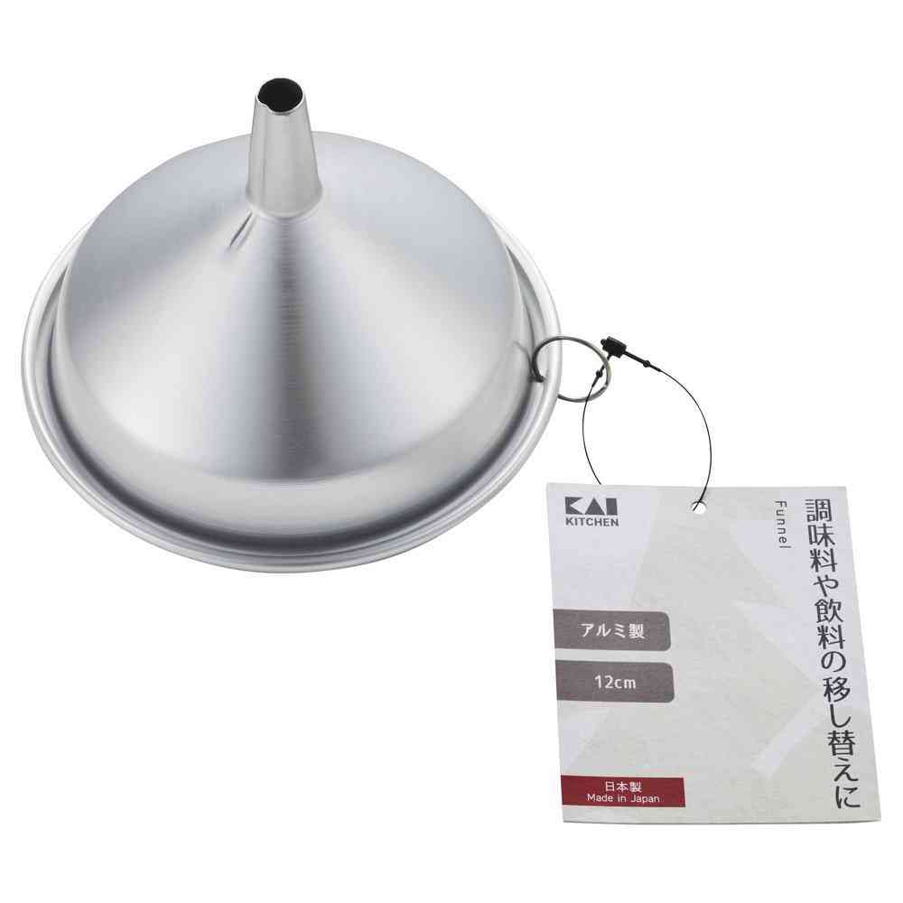 貝印 KK アルミ ロート 12cm DH8119 - Image 2