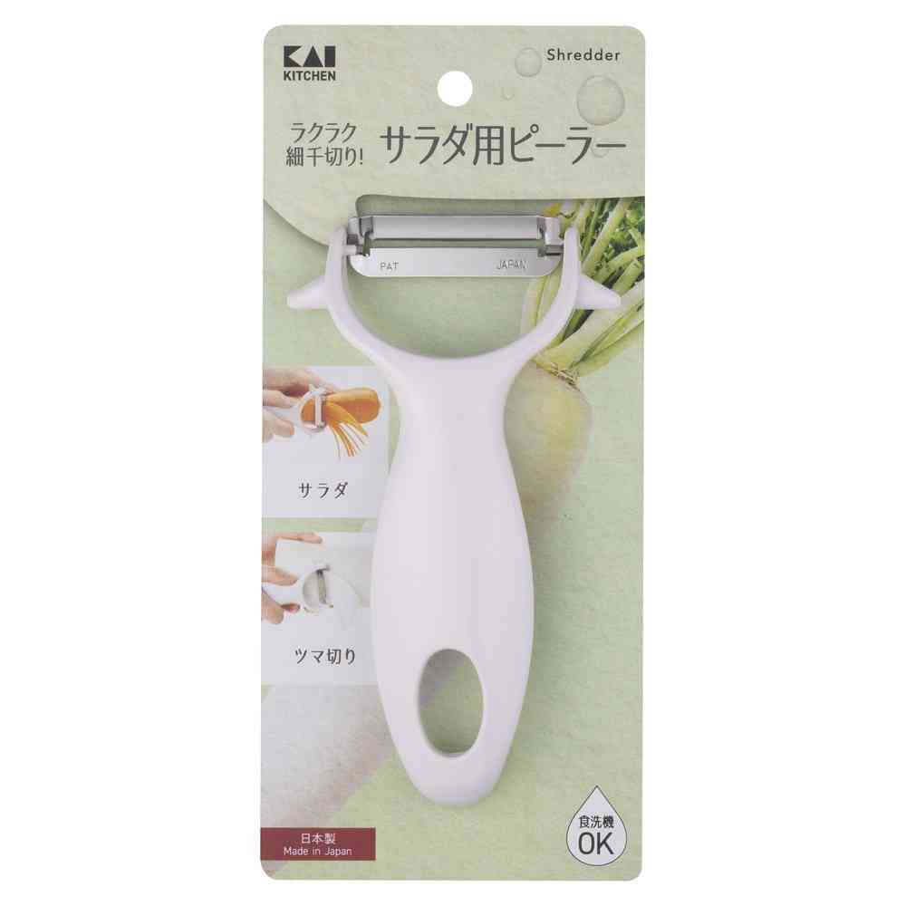 貝印 kk サラダ用ピーラー（細千切り） DH8172 - Image 2