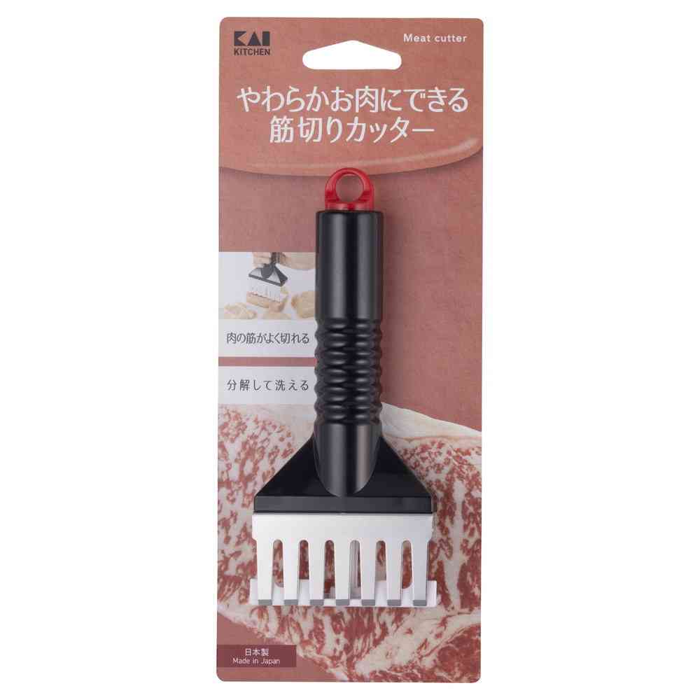 貝印 kk 肉の筋切りカッター DH8204 - Image 3