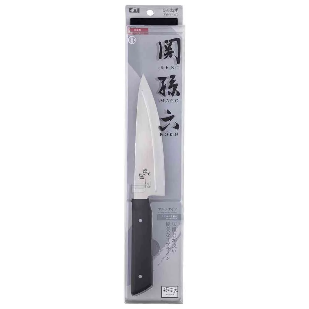 貝印 関孫六 しろねず マルチナイフ150mm AB5471 - Image 6