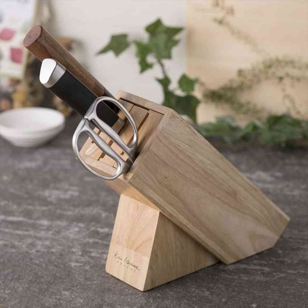 貝印 Kai House Select木製ナイフブロック AP5321 - Image 4