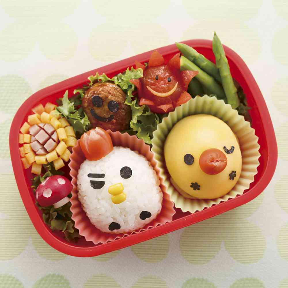貝印 お弁当応援! ハサミ&ピンセット FG5188 - Image 5