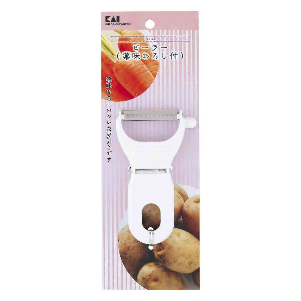 貝印 wellness ピーラー（薬味おろし付）000DH6500 - Image 4