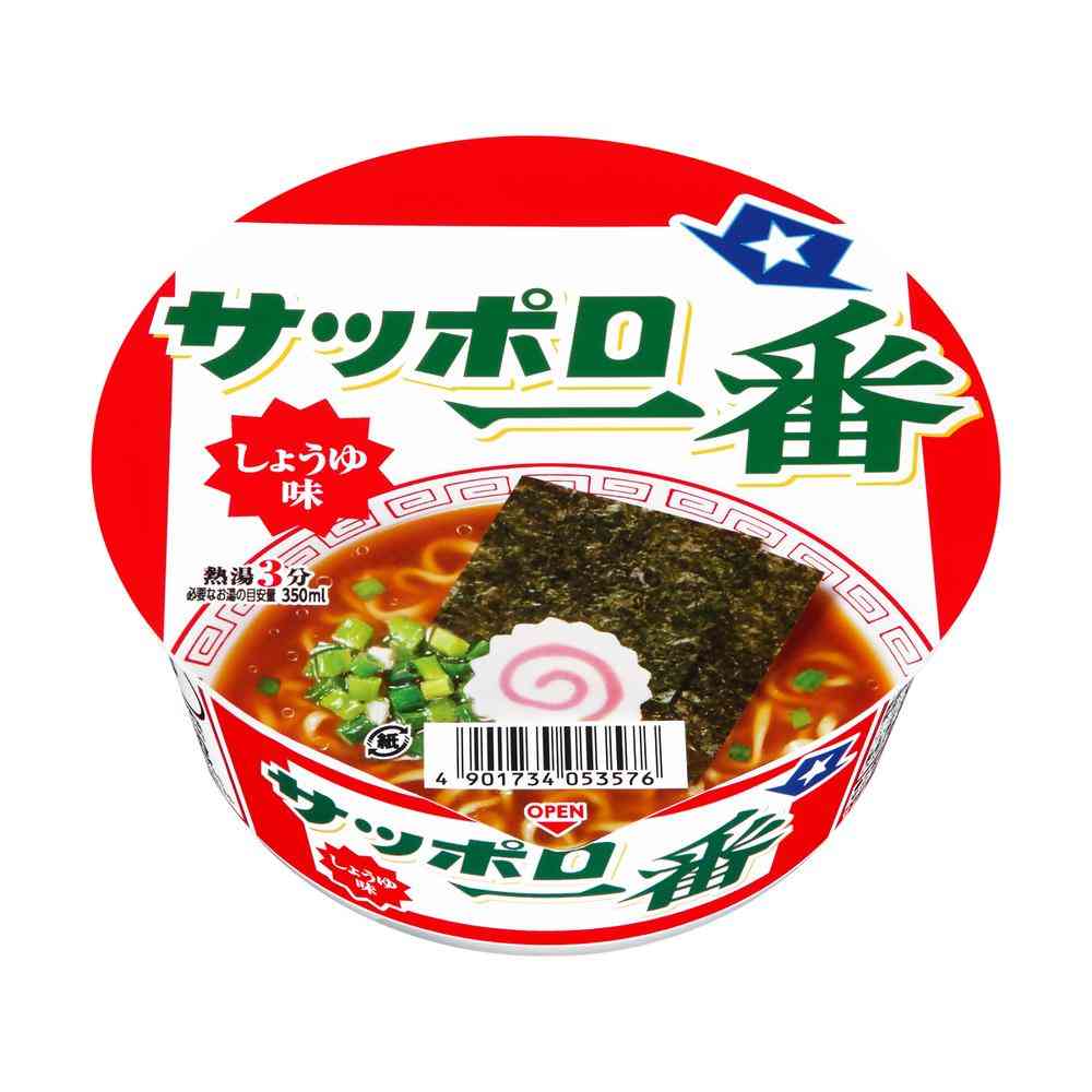 ◆サンヨー サッポロ一番 しょうゆ味 どんぶり 71g