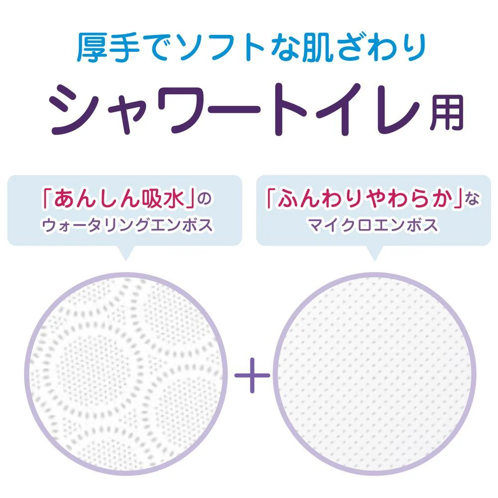 日本製紙 クレシア クリネックス 長持ちシャワートイレ用（ダブル）  8ロール - Image 6