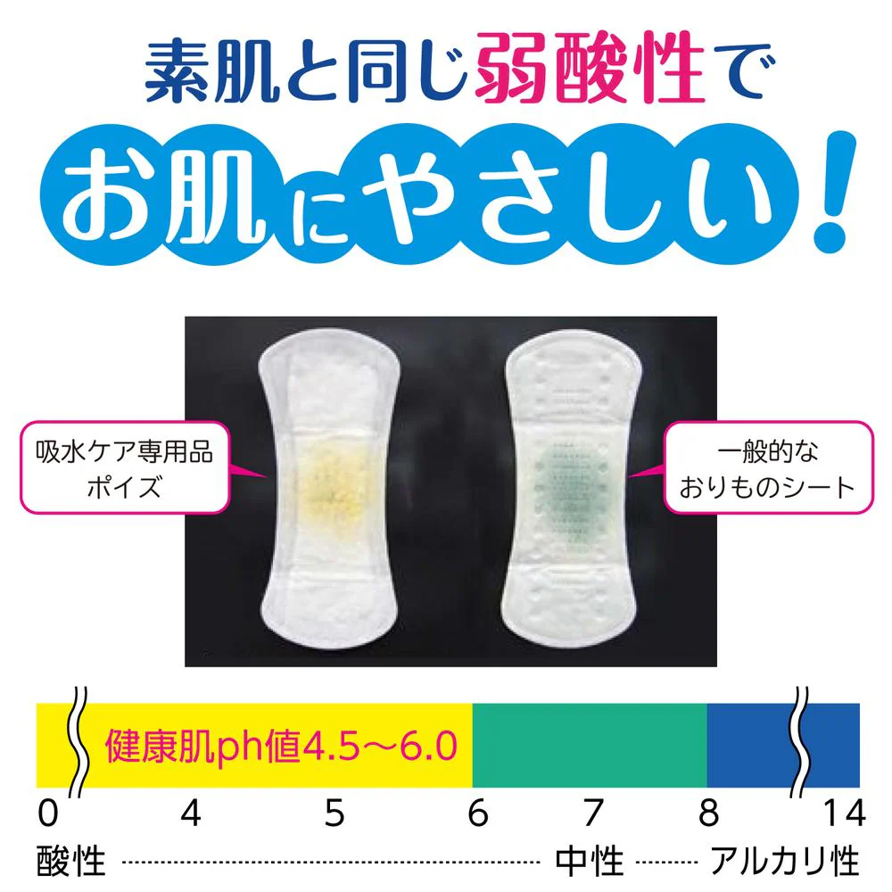 ポイズ さらさら素肌 パンティライナー (3cc) 無香料 44枚 - Image 3