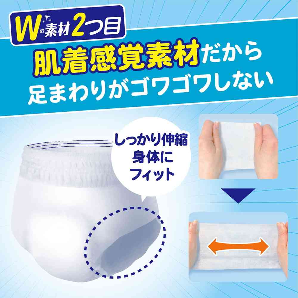 クレシア アクティ Wの素材で快適パンツ うす型 M-Lサイズ 20枚 - Image 3
