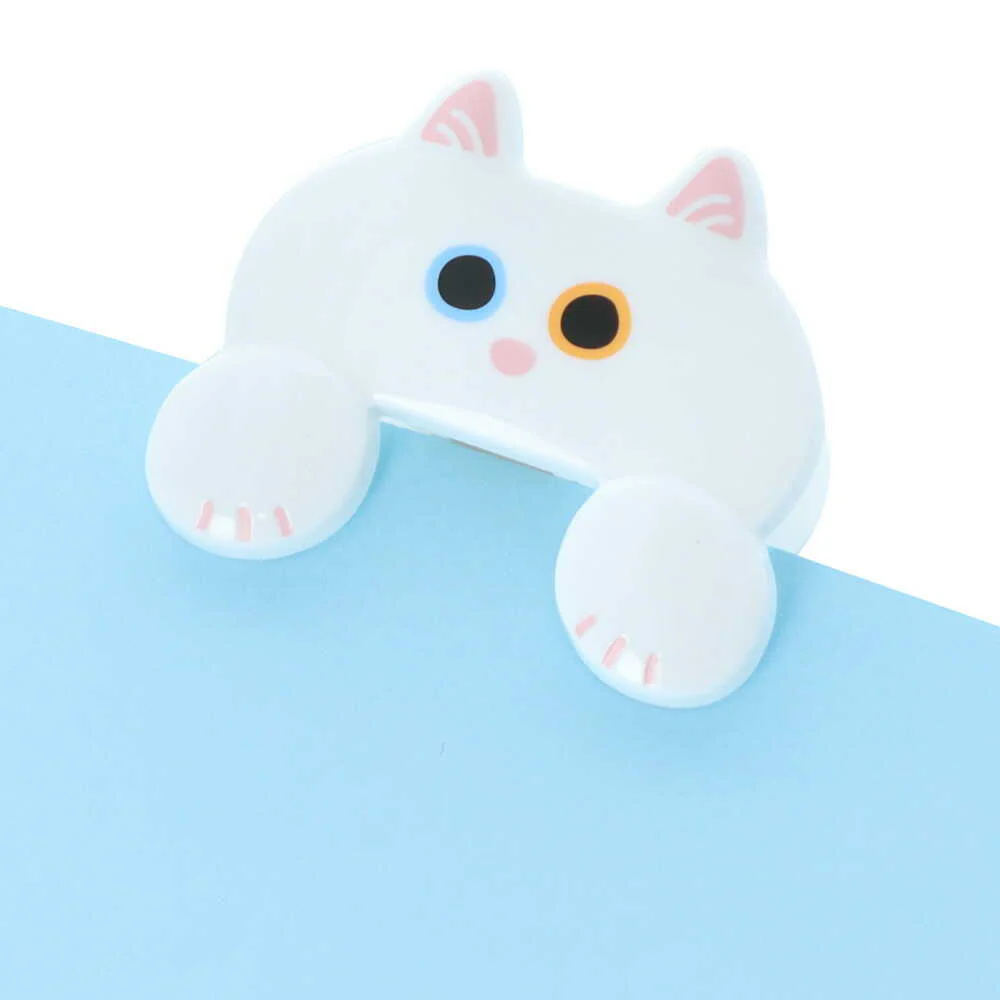 サンスター文具 ダイカットクリップ JITTOME(ジットメ) シロ 1個 - Image 4
