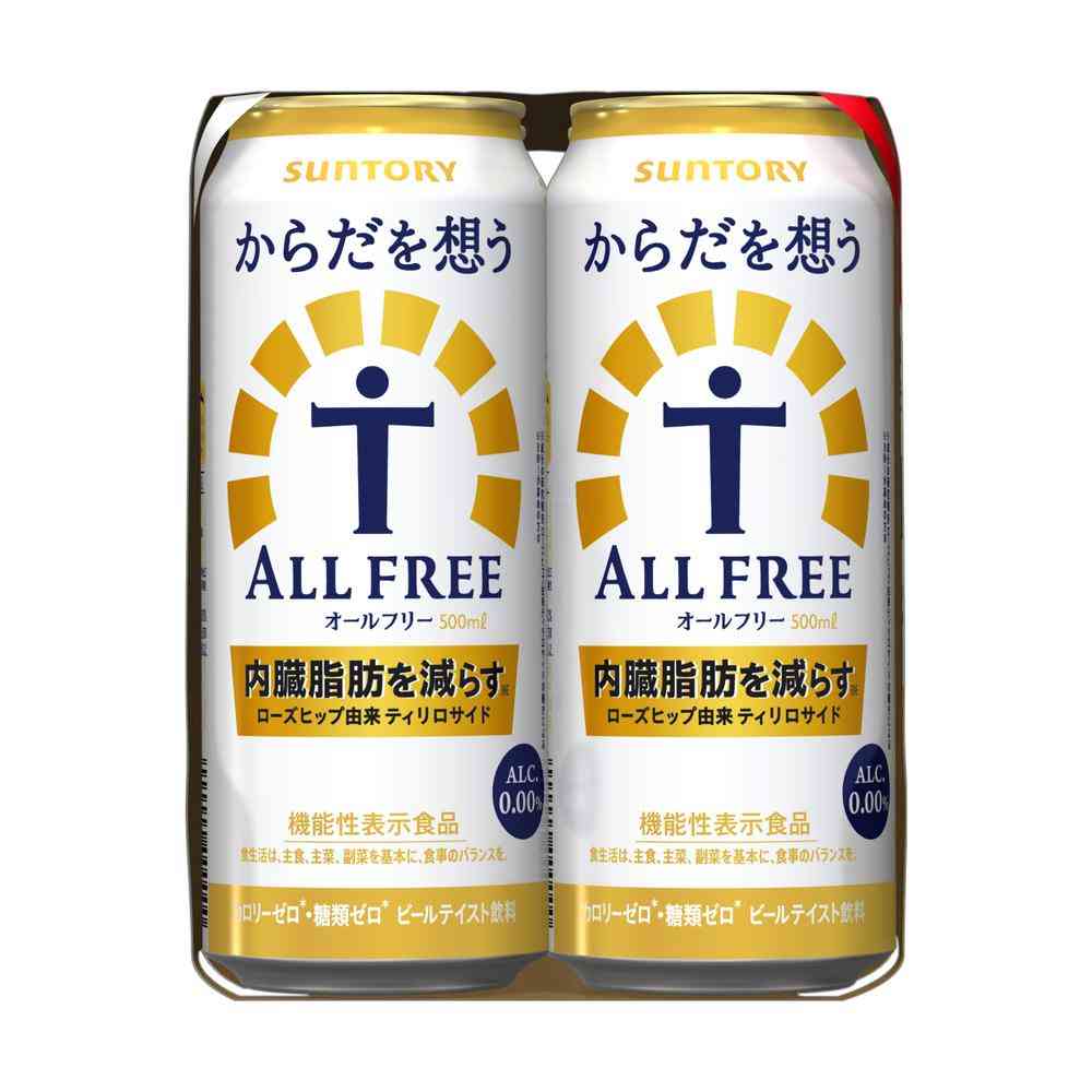 ◆【機能性表示食品】サントリー からだを想うオールフリー 500ml×6本 - Image 3