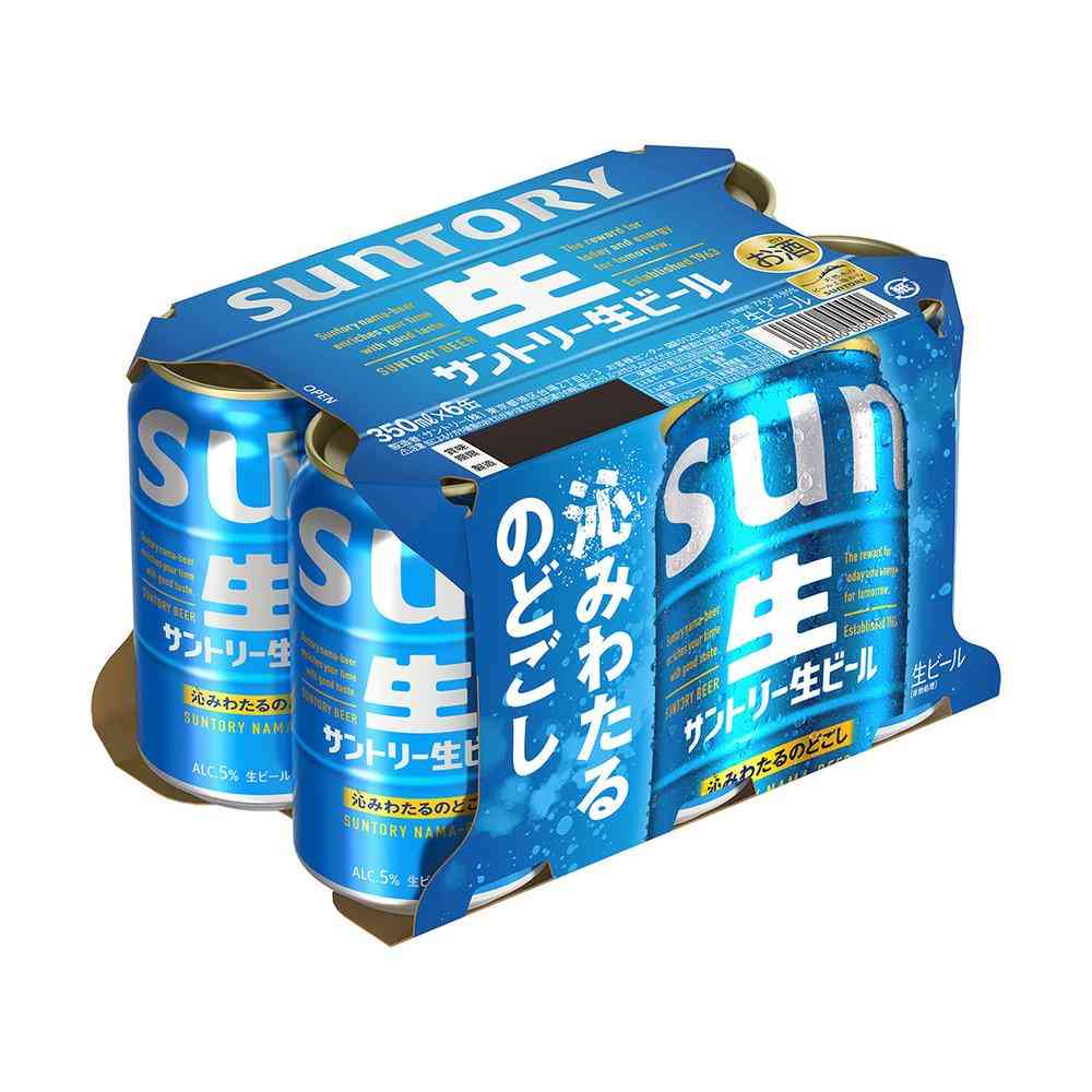 サントリー 生ビール 350ml×6本