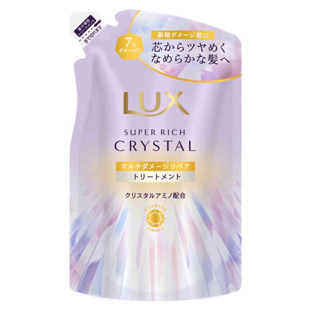 ユニリーバ ラックス スーパーリッチクリスタル マルチダメージリペア トリートメント つめかえ用 300g