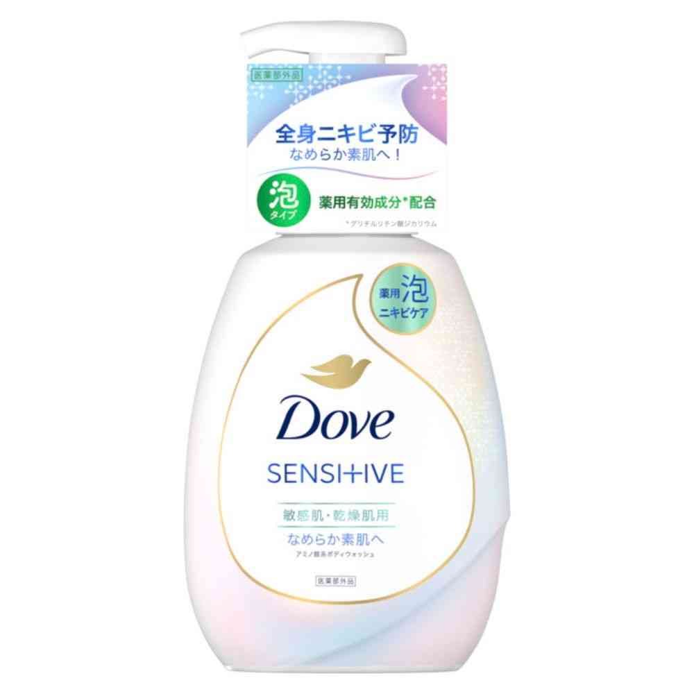 【医薬部外品】ユニリーバ ダヴ 薬用ニキビケア泡ボディウォッシュ なめらか素肌 ポンプ 540g