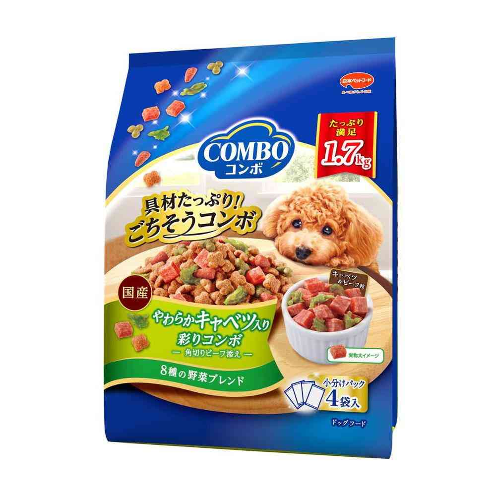 日本ペットフード コンボ ドッグ やわらかキャベツ入り 1.7kg