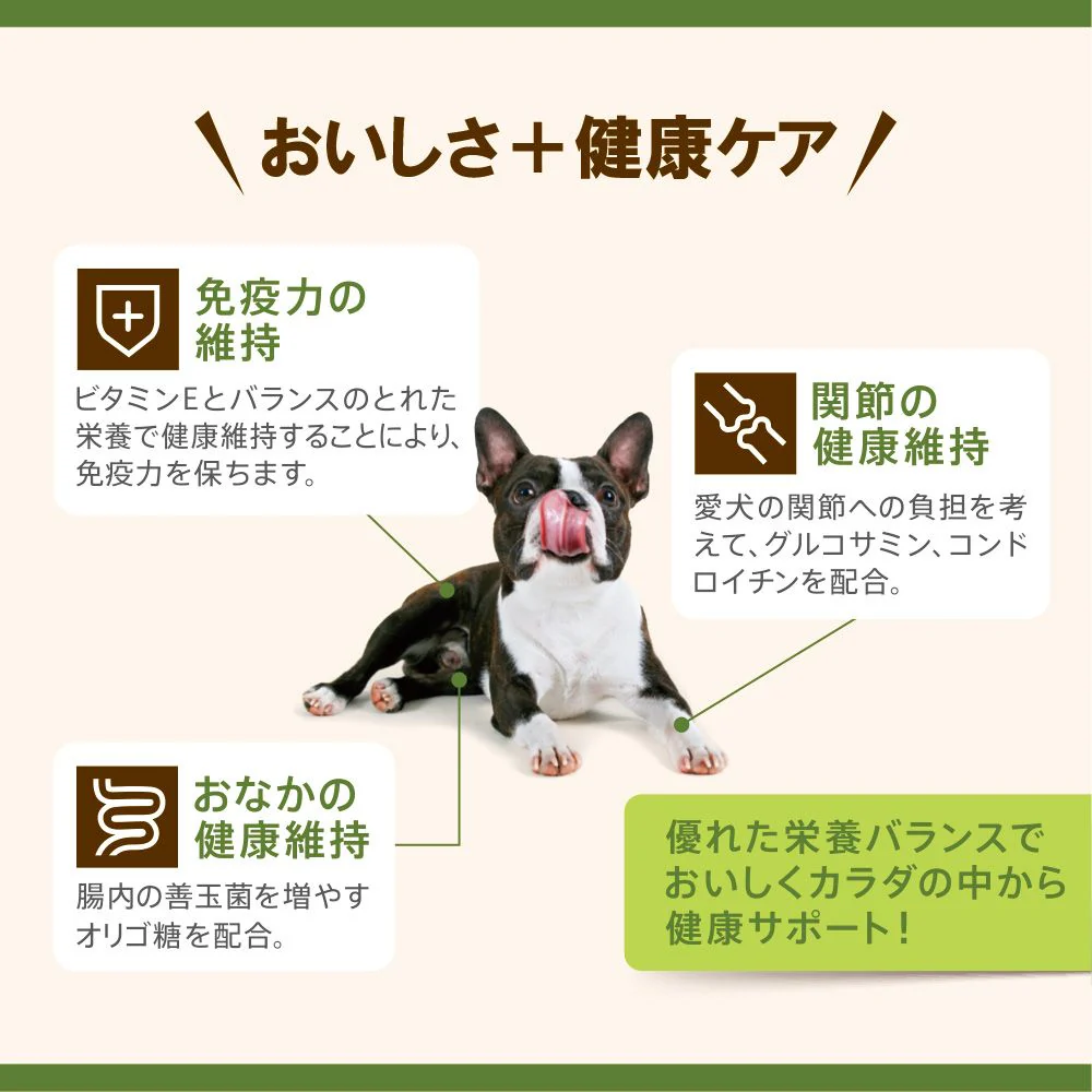 日本ペットフード コンボピュアドッグ 野菜厳選チーズ 1.6kg - Image 4