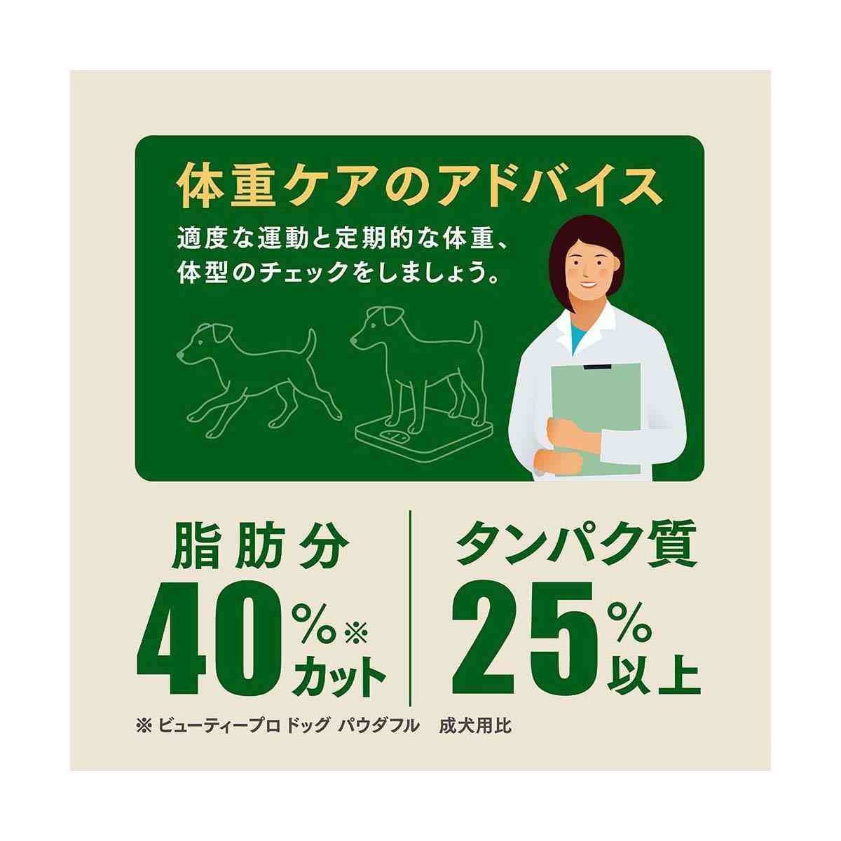 日本ペットフード ビューティープロ ドッグ パウダフル 低脂肪 チキン味 100g+2g - Image 5
