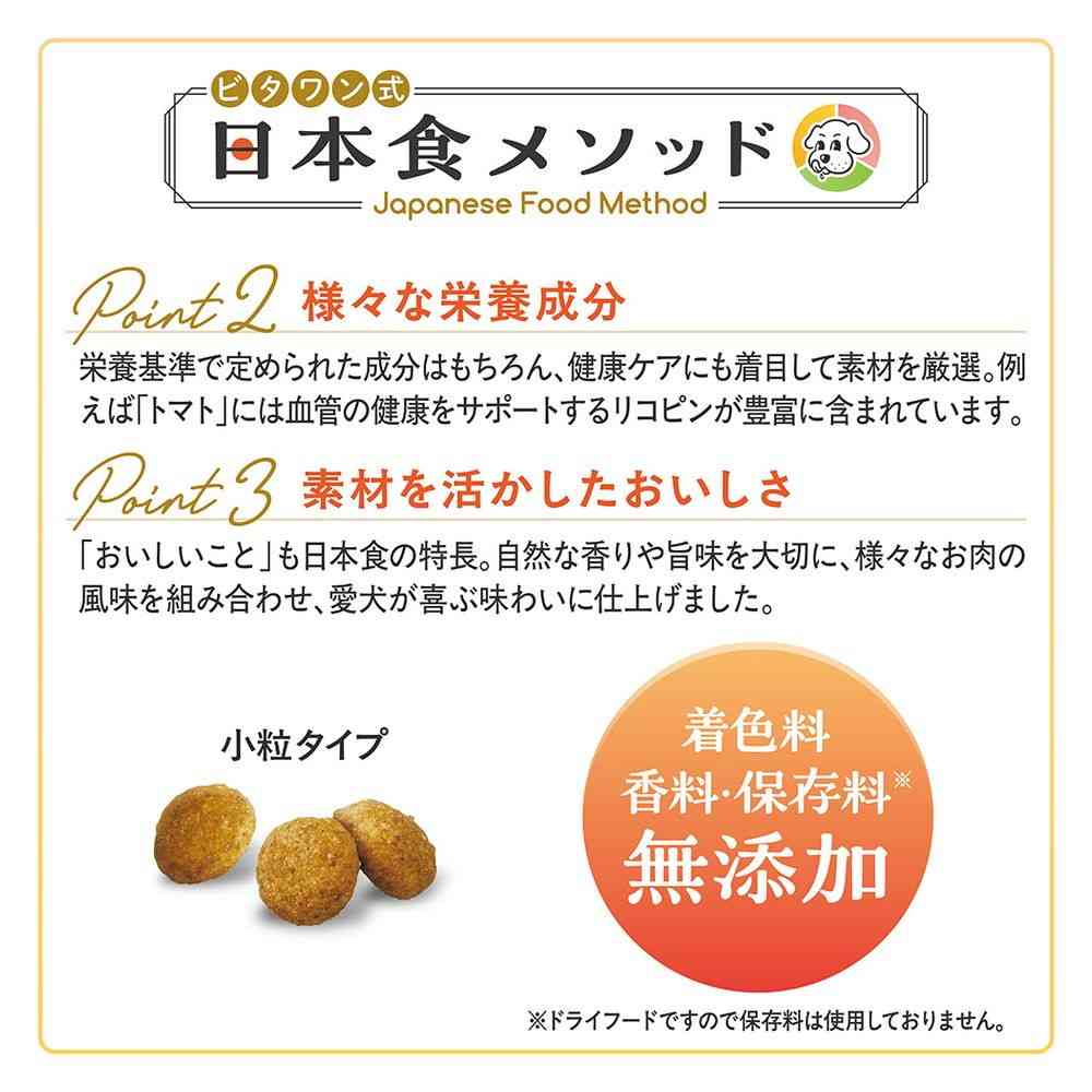 日本ペットフード ビタワン 国産チキンのレシピ 成犬用 1.5kg - Image 4