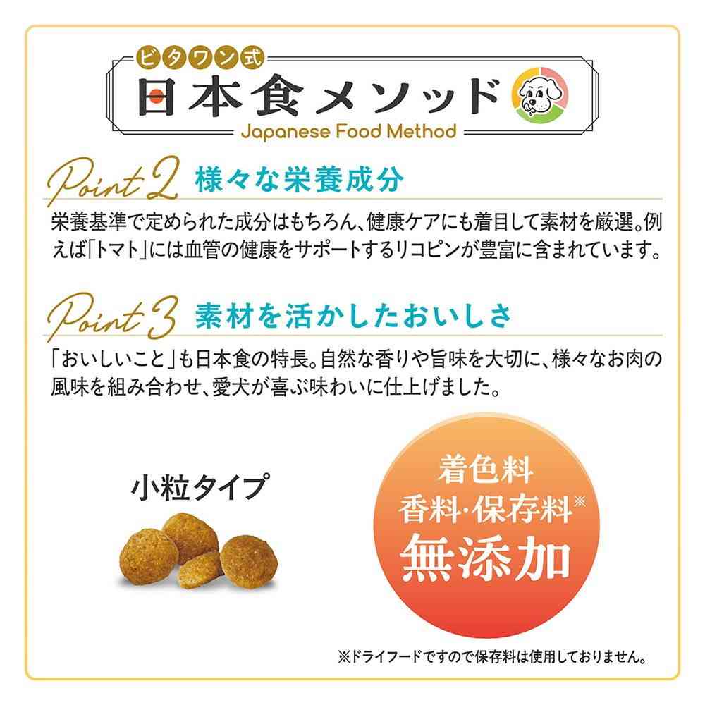 日本ペットフード ビタワン 食物アレルゲンに配慮 成犬用 1.4kg - Image 4