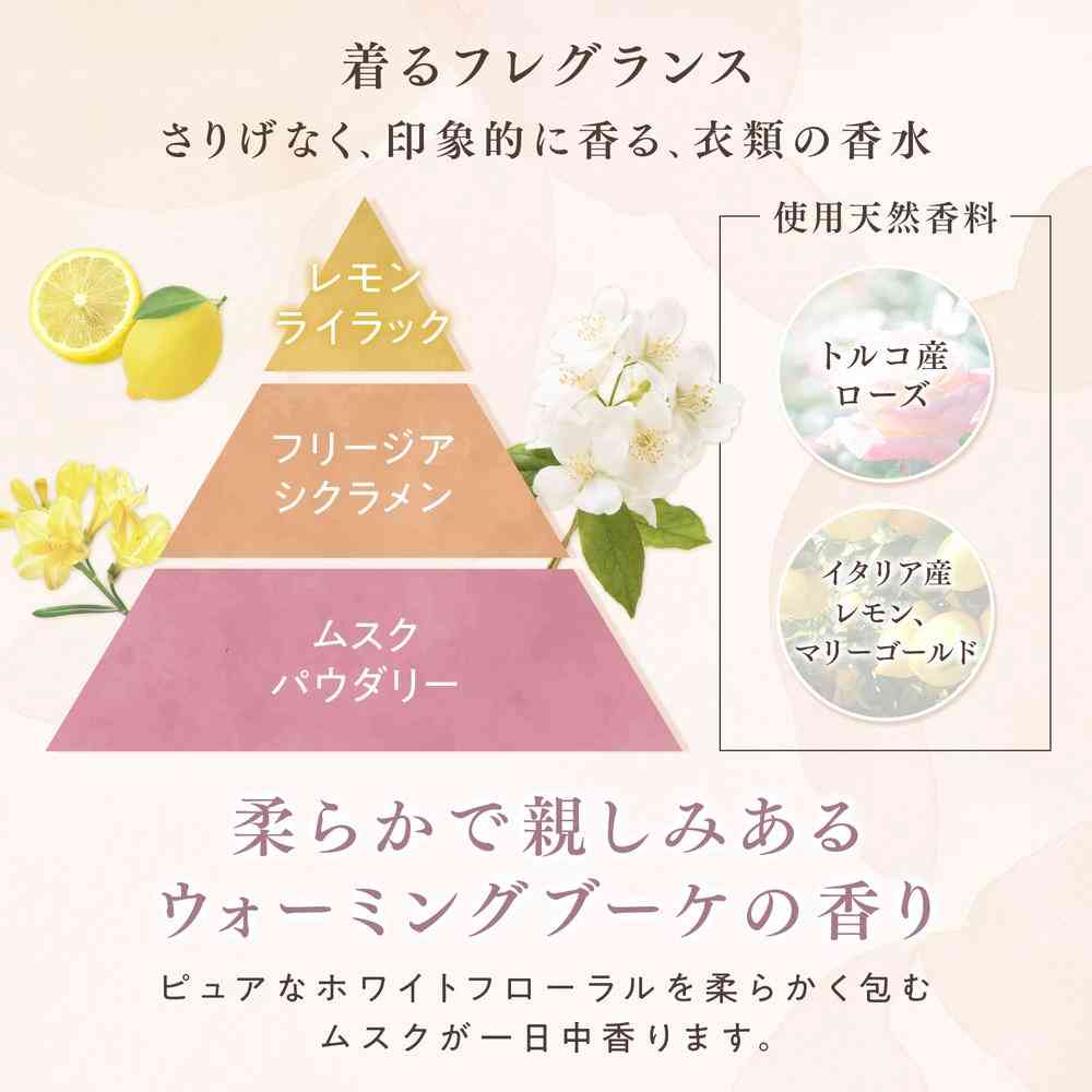 ファーファ ファインフレグランス ファブリックミスト シエル 本体 300ml - Image 3
