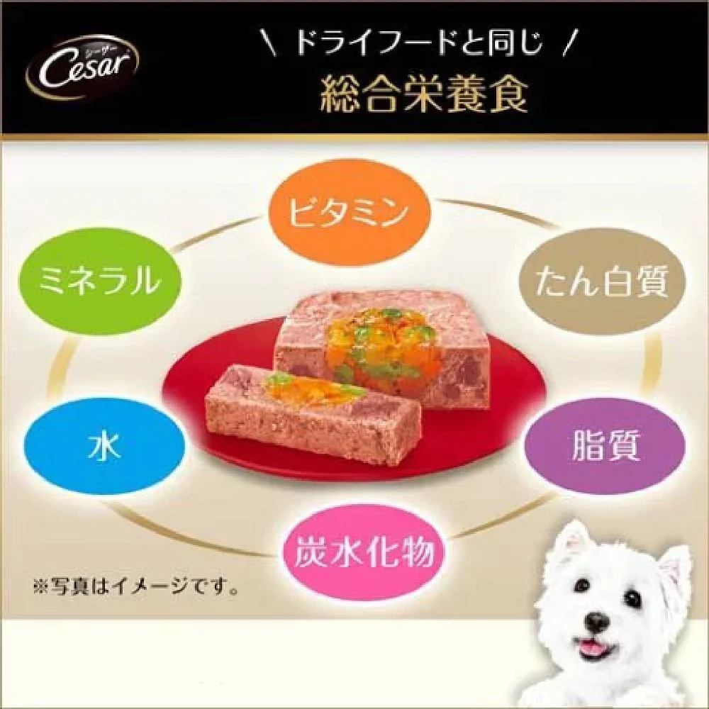 マース シーザー 子いぬ用 ビーフ にんじん・たまご入り 100g - Image 10