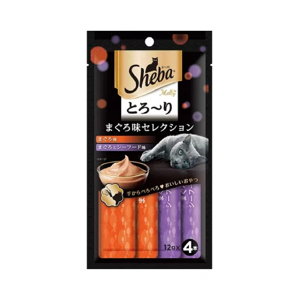 マース シーバ とろーり メルティ まぐろ味セレクション 12g×4本