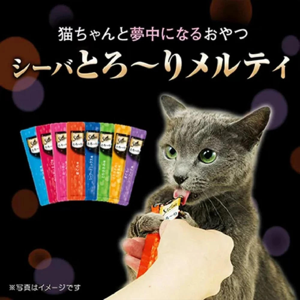 マース シーバ とろーり メルティ まぐろ味セレクション 12g×4本 - Image 3