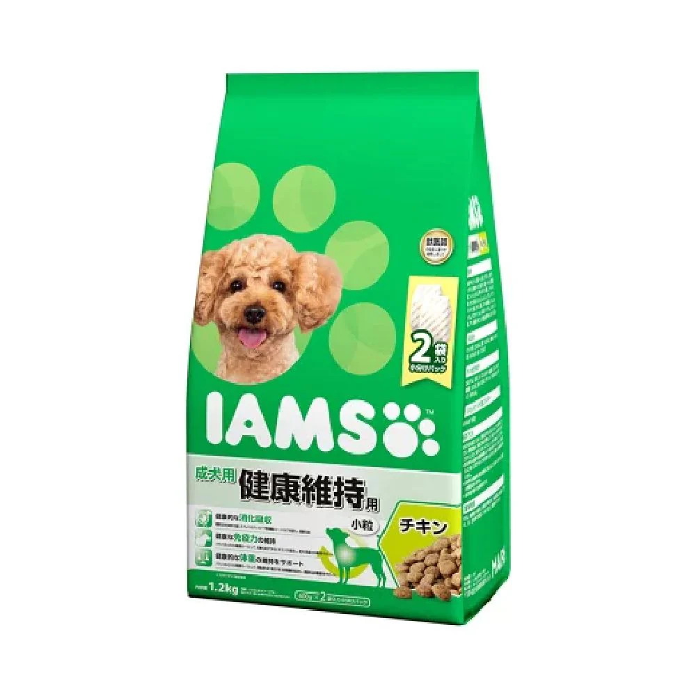 マース アイムス犬 成犬用 健康維持用 チキン 小粒 1.2kg
