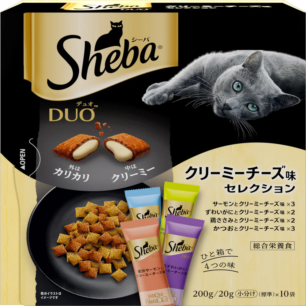 マースジャパンリミテッド シーバ デュオ クリーミーチーズ味セレクション 200g