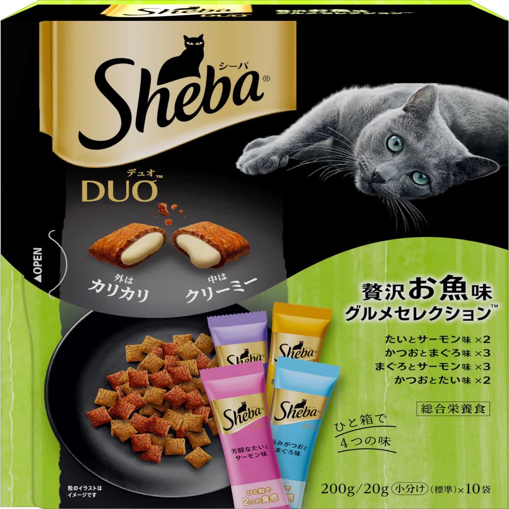 マースジャパンリミテッド シーバ デュオ 贅沢お魚味グルメセレクション 200g