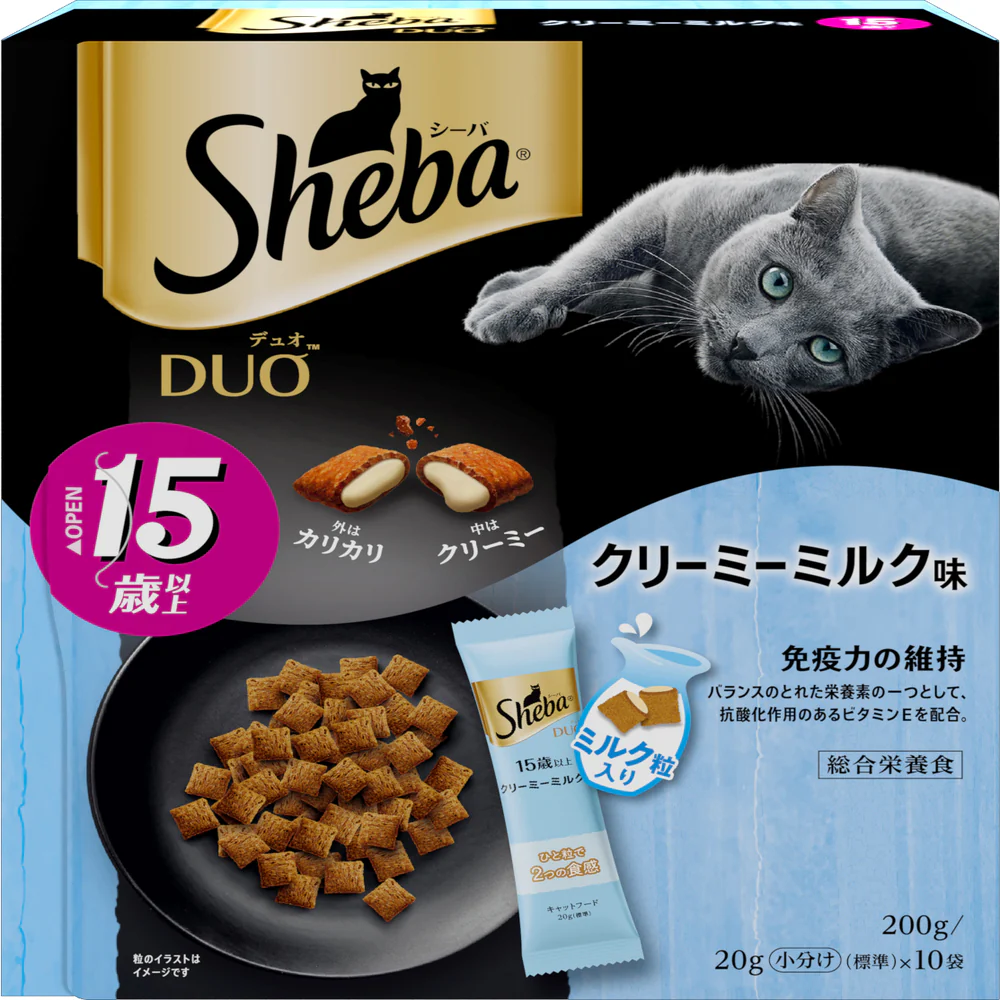 マースジャパンリミテッド シーバ デュオ 15歳以上 クリーミーミルク味 200g