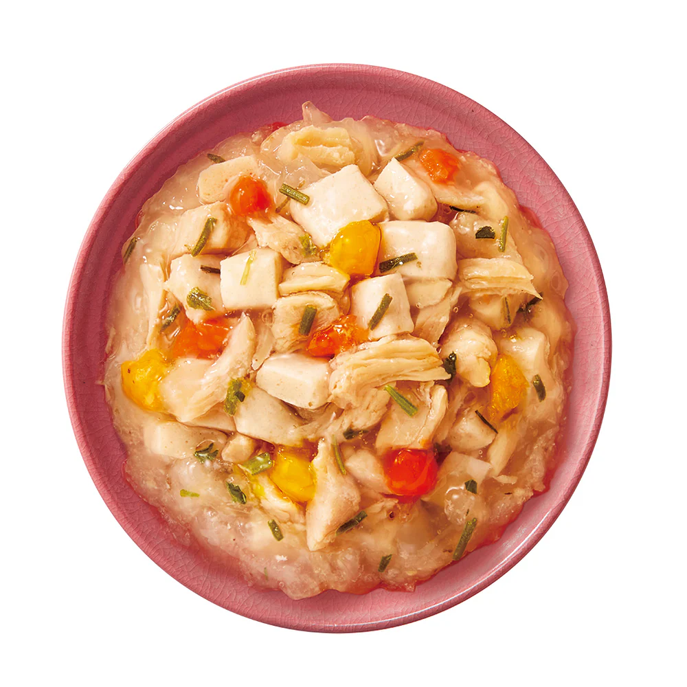 マースジャパンリミテッド シーザー 自然素材レシピ 平飼い鶏の蒸しささみ＆農園野菜 60g - Image 3
