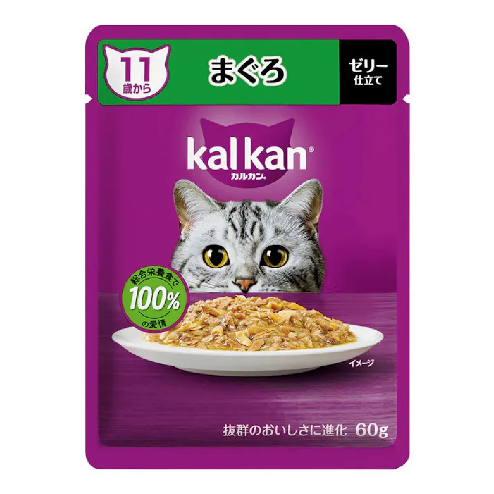 マース カルカンパウチ 11歳からまぐろ 60g