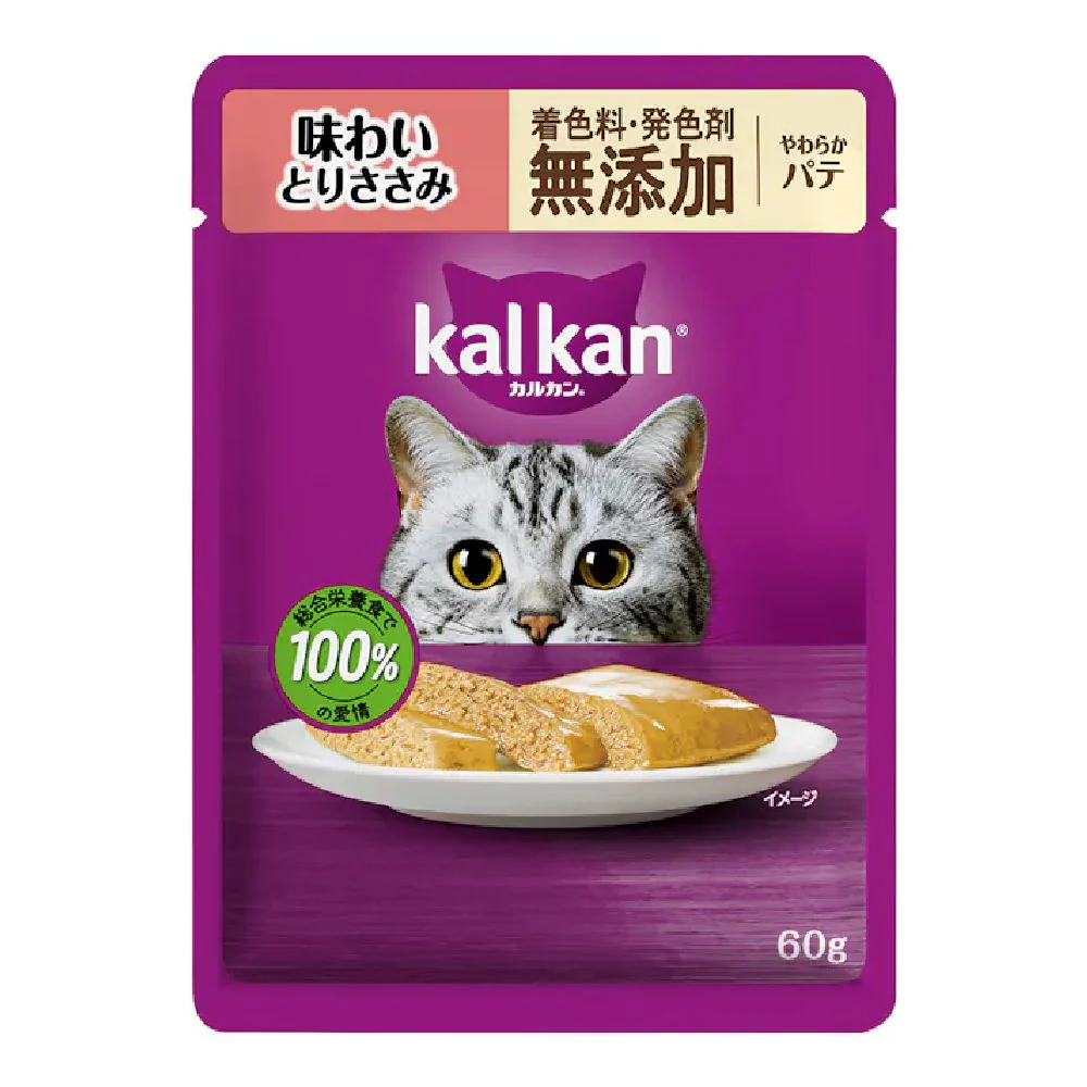 マース カルカンパウチ やわらかパテ味わいとりささみ 60g