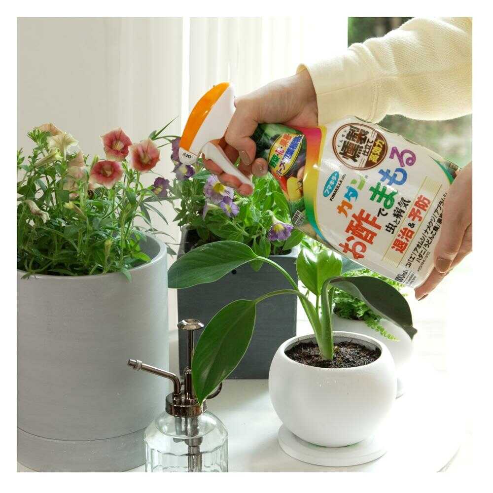 フマキラー  カダン  お酢でまもる  エコパウチ  850ml - Image 6
