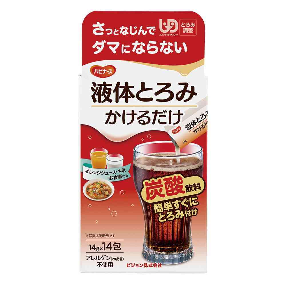 ◆ピジョン 液体とろみ かけるだけ 14g×14包