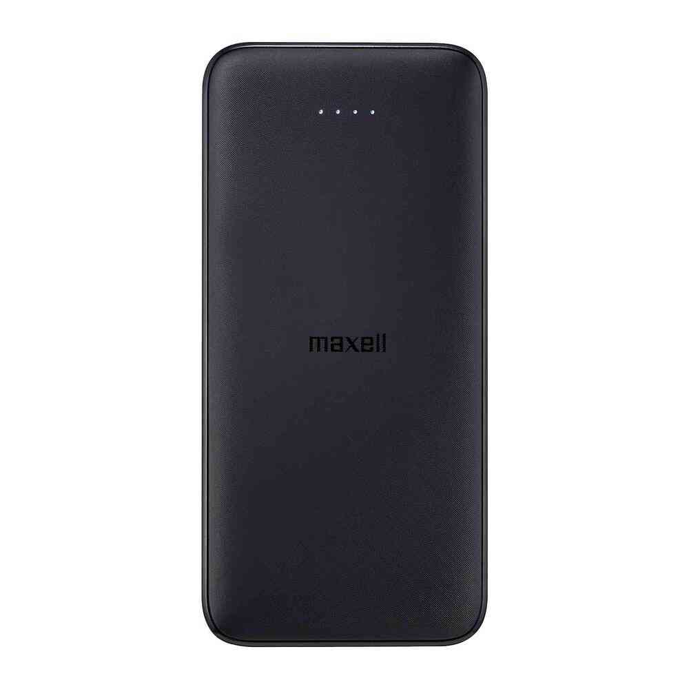 マクセル USB Type-C対応 モバイルバッテリー 10000mAh 薄型コンパクト ブラック MPC-CE10000 BK 1台 - Image 2
