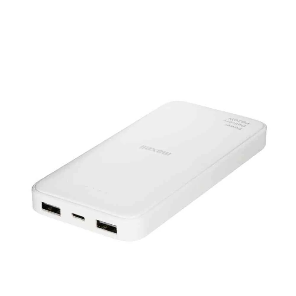 マクセル PD対応 急速充電 USB Type-C対応 モバイル充電バッテリー 10000mAh ホワイト 1台 - Image 2