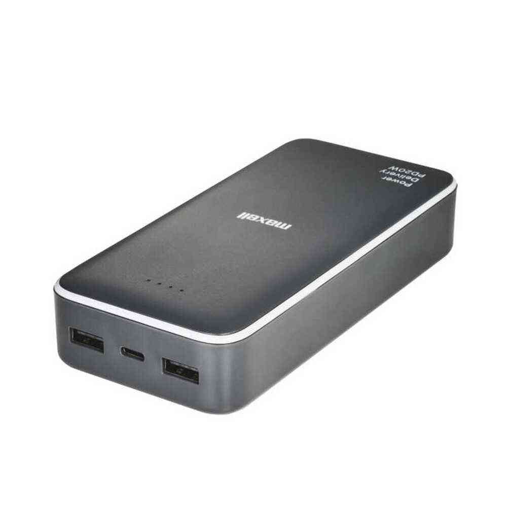 マクセル PD対応 急速充電 USB Type-C対応 モバイル充電バッテリー 20000mAh グレー 1台 - Image 2