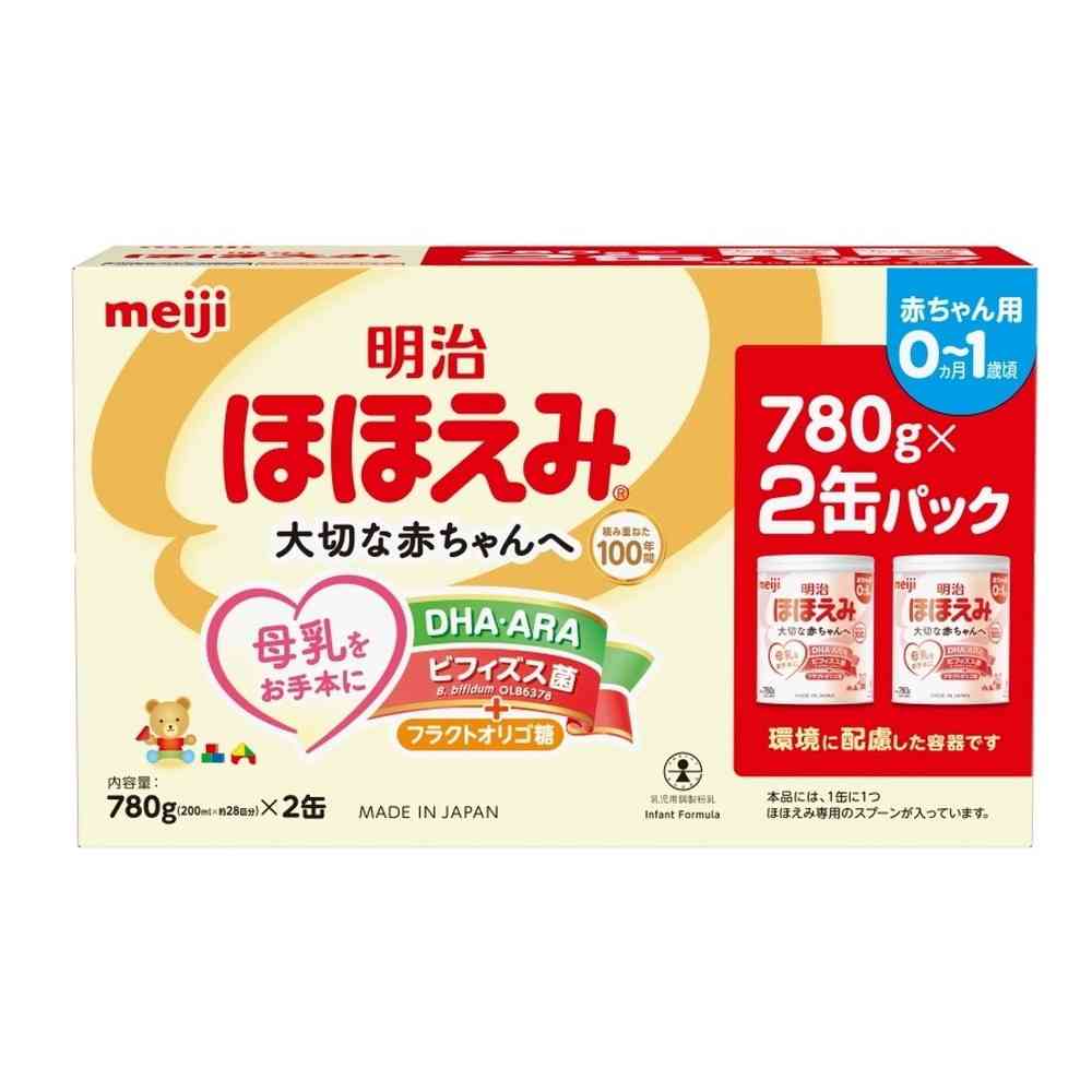 ◆明治 ほほえみ 2缶パック 780g×2缶パック